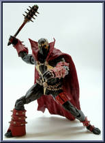 Spawn (with Mace) from Mortal Kombat - Basic Series manufactured by McFarlane [Loose]