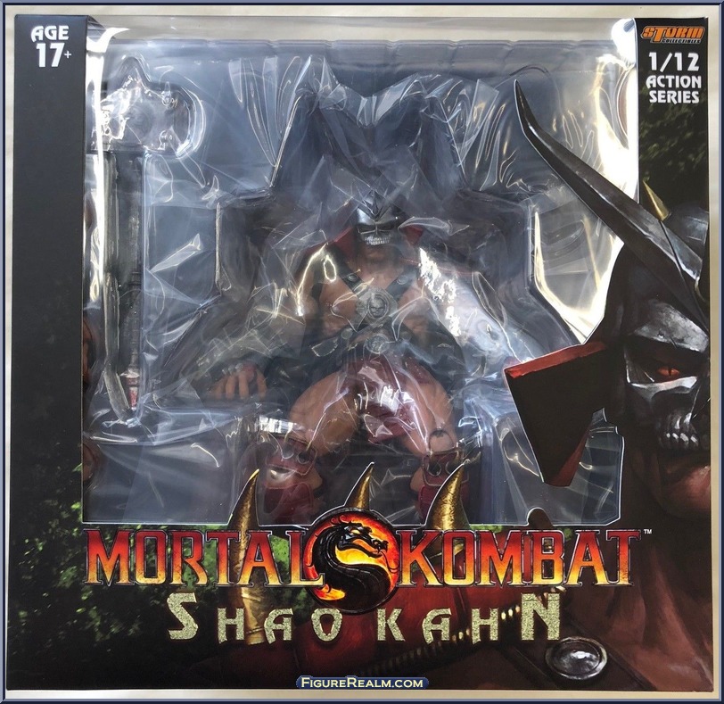 Storm Toys Mortal Kombat Shao Kahn Action Figure Model Throne 1/12