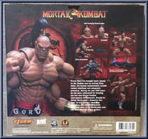 Goro from Mortal Kombat - Basic Series manufactured by Storm Collectibles [Back]