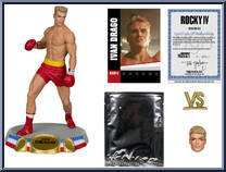 Ivan Drago from Movie Maniacs (2023) - Rocky IV manufactured by McFarlane [Loose]