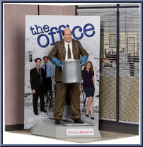 Kevin Malone from Movie Maniacs (2023) - Office manufactured by McFarlane [Loose]