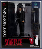 Tony Montana from Movie Maniacs (2023) - Scarface manufactured by McFarlane [Front]