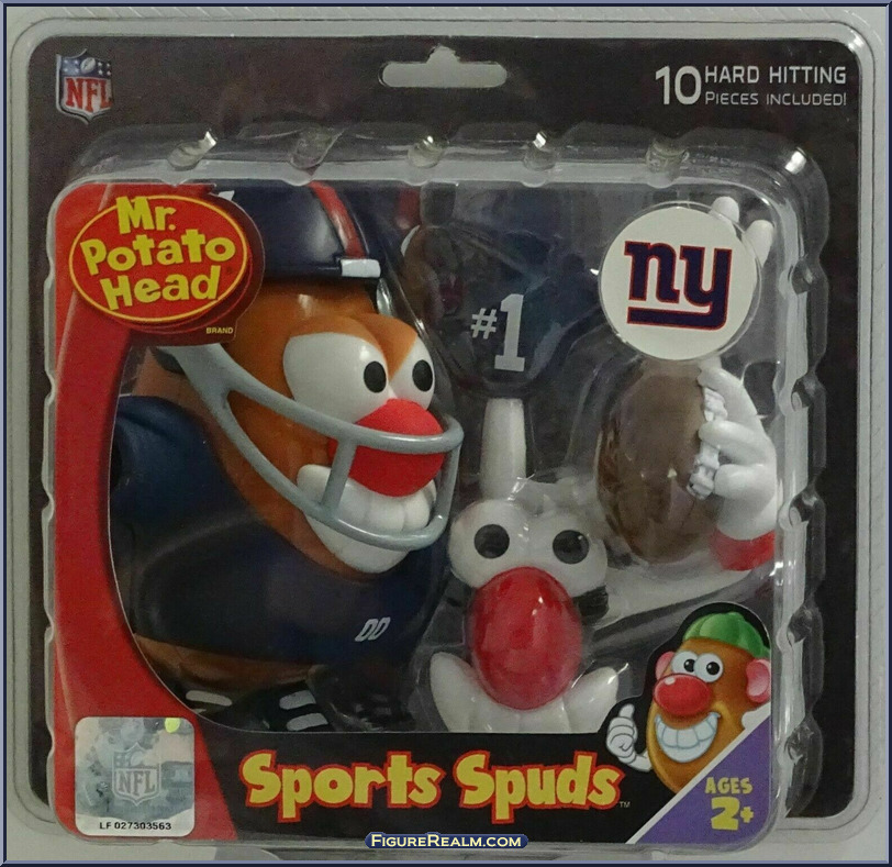New York Giants Mr. Potato Head NFL Sports Spuds Hasbro Action Figure