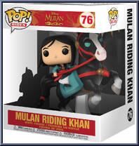 Mulan Riding Khan from Mulan - Pop! Rides manufactured by Funko [Front]