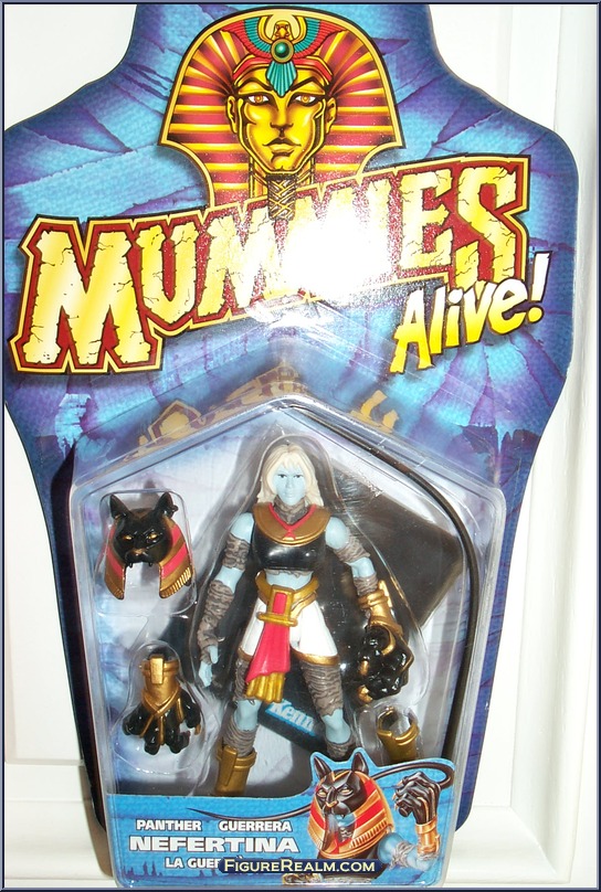 mummies alive nefertina action figure