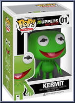 Kermit from Muppets - Pop! Vinyl Figures manufactured by Funko [Front]