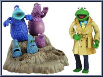 Kermit (Koozebane Blue & Purple) from Muppet Show - Exclusives manufactured by Palisades [Loose]