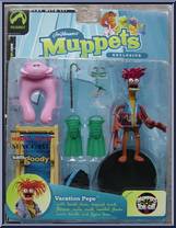 Pepe (Vacation) (Sam Goody) from Muppet Show - Exclusives manufactured by Palisades [Front]