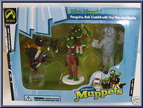 Set #3 (Kermit & Robin & Statler & Skating Penguin Action Figure