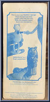 Miss Piggy from Muppet Show - Stick Puppets manufactured by Fisher-Price [Back]