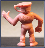 No  48 - Teapack Man from M.U.S.C.L.E. Men - Singles manufactured by Mattel [Loose]
