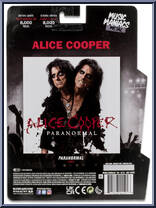 Alice Cooper from Music Maniacs - Metal manufactured by McFarlane Toys [Back]