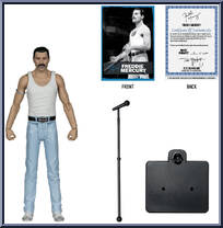 Freddie Mercury from Music Maniacs - Rock manufactured by McFarlane Toys [Loose]