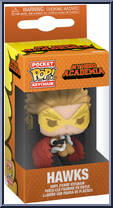 Hawks from My Hero Academia - Pop! Keychains manufactured by Funko [Front]