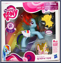Rainbow Dash from My Little Pony: Friendship is Magic - Shine Bright manufactured by Hasbro [Front]