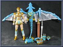 Deirdre from Mystic Knights of Tir Na Nog - Battle Fury Defenders manufactured by Bandai [Loose]