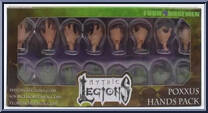 Poxxus Hands Pack from Mythic Legions - Poxxus - Accessories manufactured by Four Horsemen [Front]