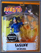 Sasuke Uchiha from Naruto - Premium Sculpt manufactured by Mattel [Front]