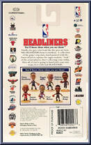 Anfernee Hardaway from NBA Headliners - 1996 Season manufactured by Corinthian [Back]