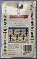 David Robinson from NBA Headliners - 1996 Season manufactured by Corinthian [Back]