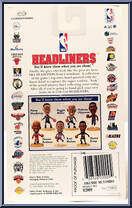 Dikembe Mutombo from NBA Headliners - 1996 Season manufactured by Corinthian [Back]