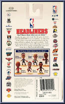 Grant Hill from NBA Headliners - 1996 Season manufactured by Corinthian [Back]