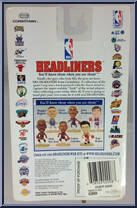 Jason Kidd from NBA Headliners - 1996 Season manufactured by Corinthian [Back]