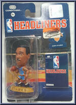 John Starks from NBA Headliners - 1996 Season manufactured by Corinthian [Front]