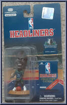 Kevin Garnett from NBA Headliners - 1996 Season manufactured by Corinthian [Front]