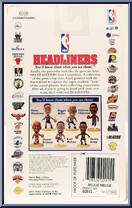 Reggie Miller from NBA Headliners - 1996 Season manufactured by Corinthian [Back]