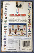 Reggie Miller from NBA Headliners - 1996 Season manufactured by Corinthian [Back]