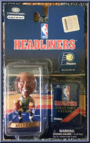 Reggie Miller from NBA Headliners - 1996 Season manufactured by Corinthian [Front]