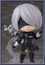 2B (YoRHa No.2 Type B) from Nendoroid - NieR: Automata manufactured by Good Smile Company [Loose]
