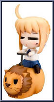 Hetare Saber from Nendoroid - Fate / Stay Night manufactured by Good Smile Company [Loose]
