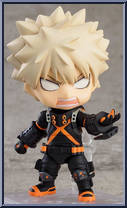Katsuki Bakugo (Stealth Suit Version) from Nendoroid - My Hero Academia  manufactured by Good Smile Company [Loose]