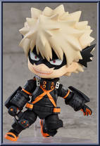 Katsuki Bakugo (Stealth Suit Version) from Nendoroid - My Hero Academia  manufactured by Good Smile Company [Loose]