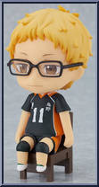 Kei Tsukishima (Swacchao) from Nendoroid - Haikyuu!! manufactured by Good Smile Company [Loose]