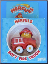 Soft Fire Truck from Nerfuls - Basic Series manufactured by Parker Brothers [Front]