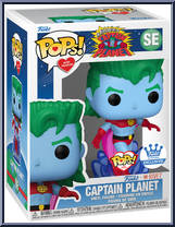 Captain Planet (Flying) from New Adventures of Captain Planet - Pop! Vinyl Figures manufactured by Funko [Front]