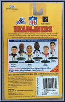 Barry Sanders from NFL Headliners - Throwbacks manufactured by Corinthian [Back]