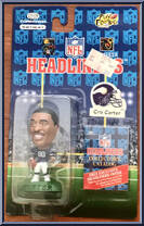 Cris Carter from NFL Headliners - 1996 Season manufactured by Corinthian [Front]