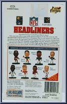 Dan Marino from NFL Headliners - 1996 Season manufactured by Corinthian [Back]
