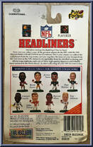Drew Bledsoe from NFL Headliners - 1996 Season manufactured by Corinthian [Back]