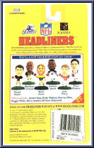 Drew Bledsoe from NFL Headliners - Throwbacks manufactured by Corinthian [Back]