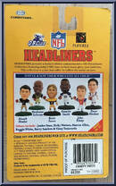 Emmitt Smith from NFL Headliners - Throwbacks manufactured by Corinthian [Back]