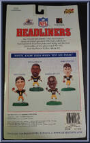 Green Bay Packers Super Bowl Champions from NFL Headliners - 1996 Season manufactured by Corinthian [Back]