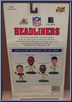 Green Bay Packers Super Bowl Champions from NFL Headliners - 1996 Season manufactured by Corinthian [Back]
