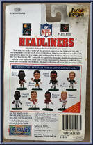 Greg Lloyd from NFL Headliners - 1996 Season manufactured by Corinthian [Back]