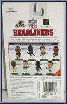 Isaac Bruce from NFL Headliners - 1996 Season manufactured by Corinthian [Back]