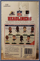 Jerome Bettis from NFL Headliners - 1996 Season manufactured by Corinthian [Back]